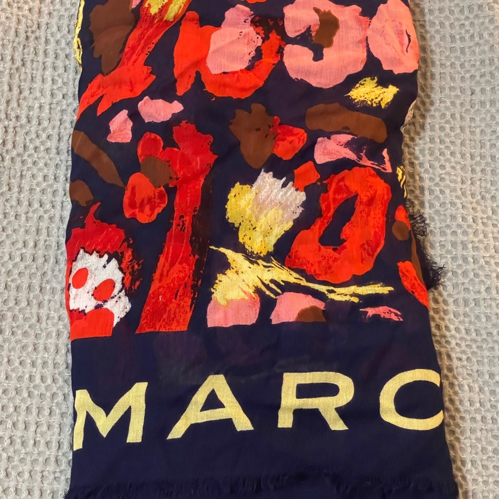 Marc Jacobs Vibrant Multicolor Scarf